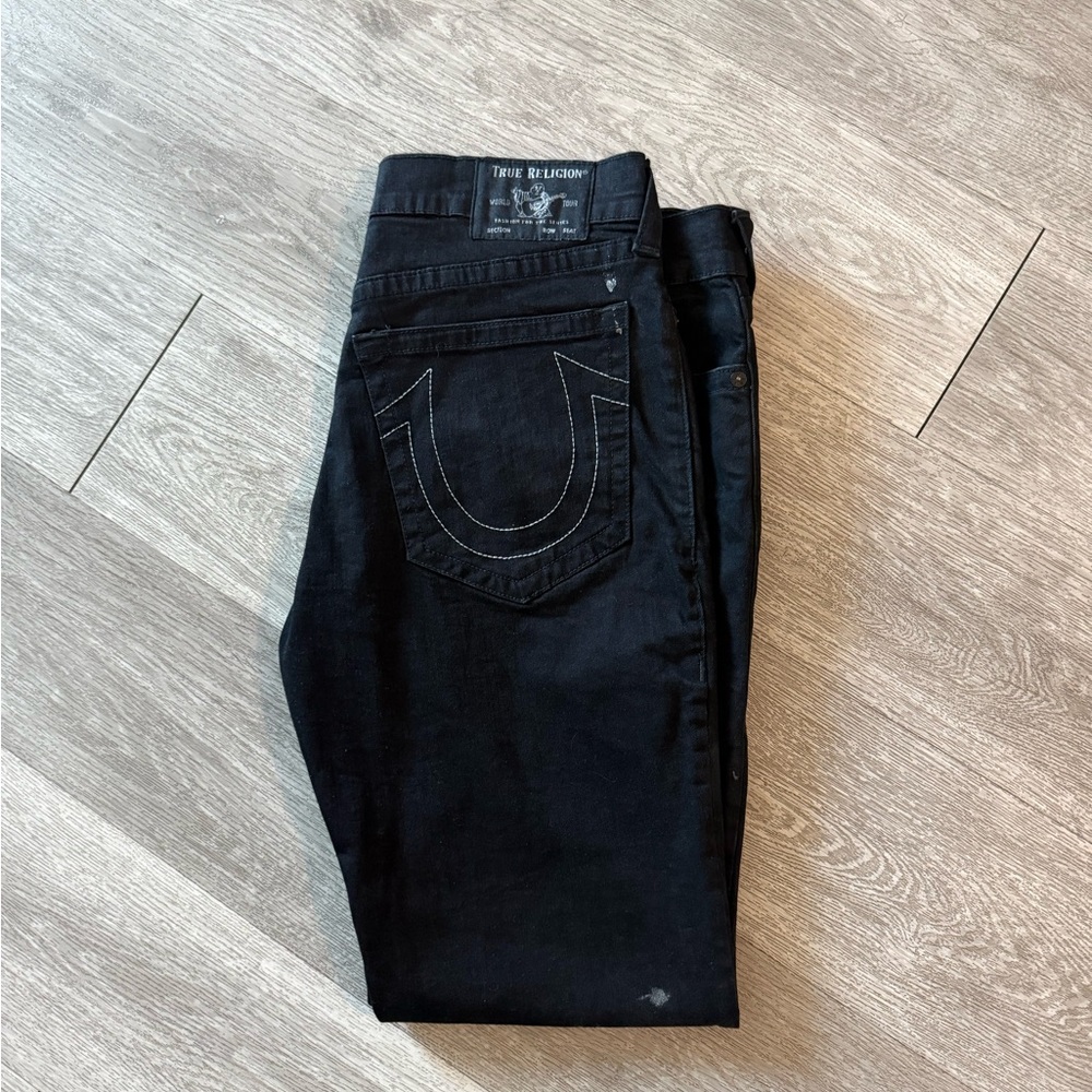 True Religion Black Jeans for Men